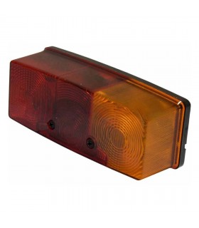 Piloto Trasero 158 X 64 Mm - Sin Luz De Matrícula Para Tractor Case-Ih, Deutz, Fendt, John Deere