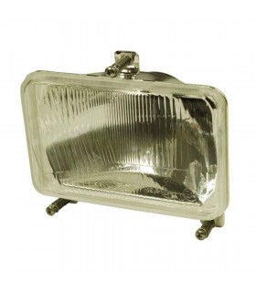 Faro Óptico Delantero 130 X 128 Mm Izquierdo Para Tractor Fiat, Ford