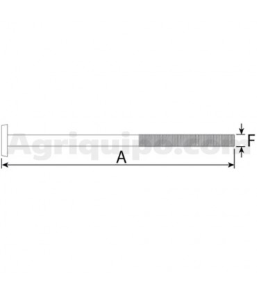 Husillo Barra Niveladora L 373 MM Para Tractor Massey Ferguson