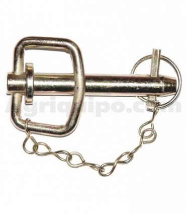 Bulón De Enganche Con Pasador Y Cadena Ø 19 MM Para Tractor Massey Ferguson