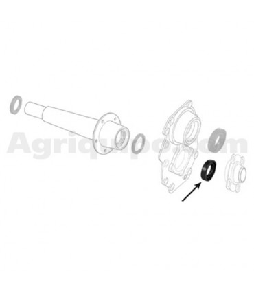 Retén De Aceite Ø 37,5 X 60 X 12,5 MM Para Tractor Ford