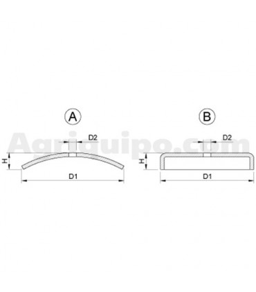 Tapón De Bloque De Acero Inoxidable 28.80 mm Para Tractor Claas, Fiat, Ford, Massey Ferguson, New Holland