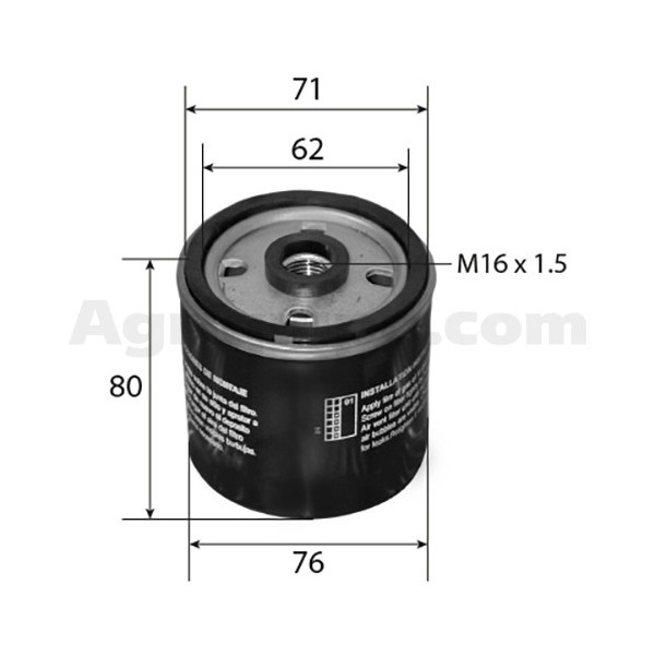 Filtro de combustible | Fendt