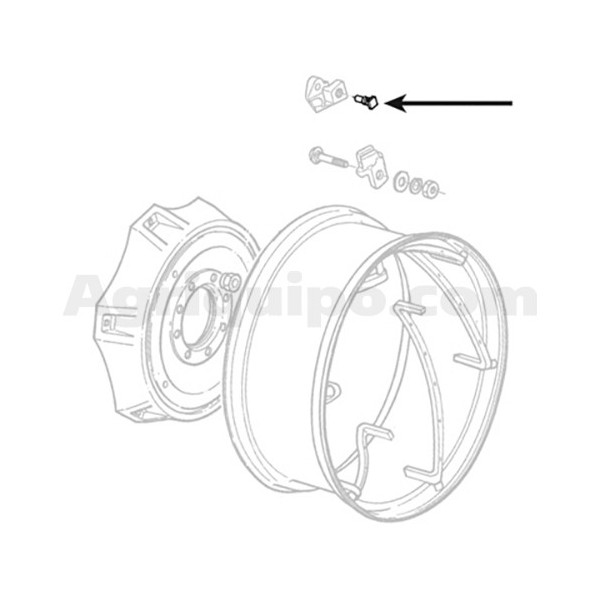 Tornillo de llanta | Massey Ferguson