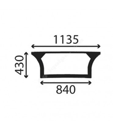 Cristal Trasero Inferior Abombado Tintado Para Tractor Deutz ,Same , Lambohrhini