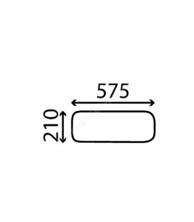 Cristal Trasero Inferior Massey Ferguson, Landini
