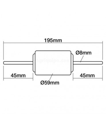 Motor Del Ventilador 12v Para Tractor Case, Fiat, Ford