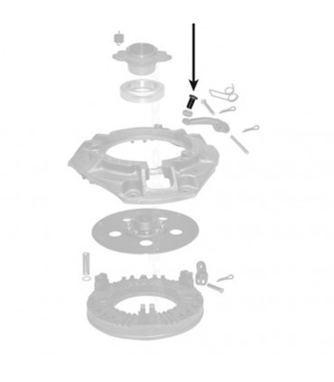 Tornillo Pastilla De Embrague Para Tractor Massey Ferguson, Landini