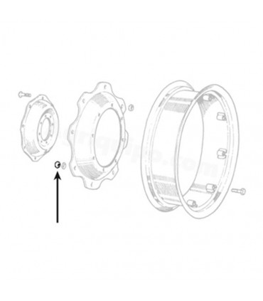 Tuerca De La Brida De Rueda M18x1.5 Para Tractor