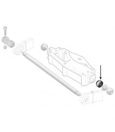 Cojinete De Rótula Ø 25 Mm Para Tractor Case-Ih, Fiat, New Holland