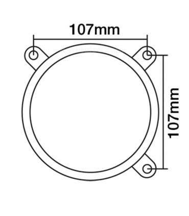 Faro Óptico Izquierdo Para Tractor Massey Ferguson, Landini