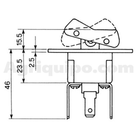 Interruptor basculante | John Deere 2