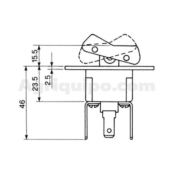 Interruptor basculante | John Deere