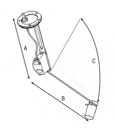 Aforador De Combustible Para Tractor John Deere S/40-50-55