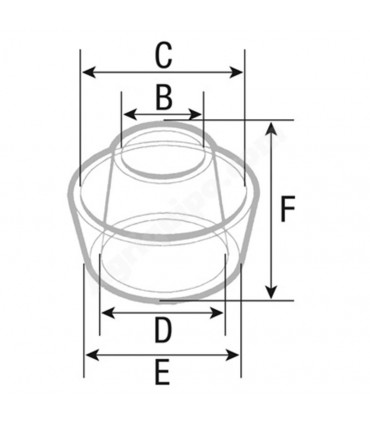 Vaso Para Tractor Deutz, Fiat, Ford, John Deere, Massey Ferguson