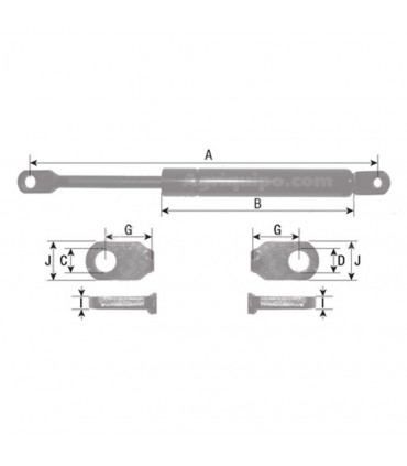 Amortiguador Para Tractor Valmet/Valtra