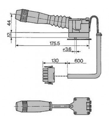 Interruptor Combinado Para Tractor Case, Fiat, Ford, New Holland