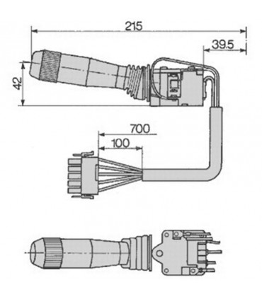 Interruptor Combinado Para Tractor Fiat, New Holland