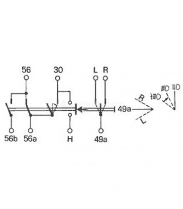 Interruptor Combinado Para Tractor Fiat