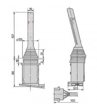 Interruptor Combinado Para Tractor Fiat