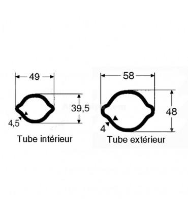 Transmisión Estándar Para Tractor 1007 - L 0710 1 3/8''(6) X 1 3/8''(6) - 1b/2a