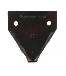 Cuchilla Con Dentado Superior 83x76 Mm Para Cosechadora