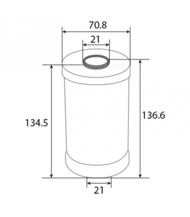 Filtro De Aceite Para Tractor Ford, Massey Ferguson, Same, Valmet/Valtra, David Brown, Landini