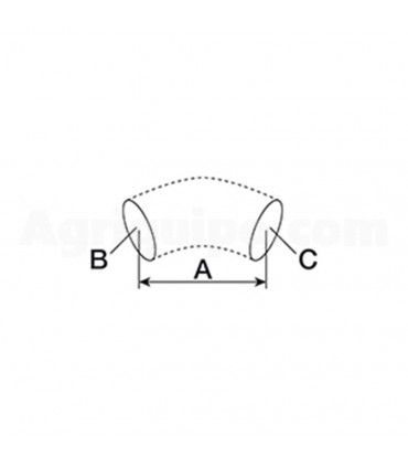 Manguito Ø 18.5 X 18.5 Mm Para Cosechadora John Deere