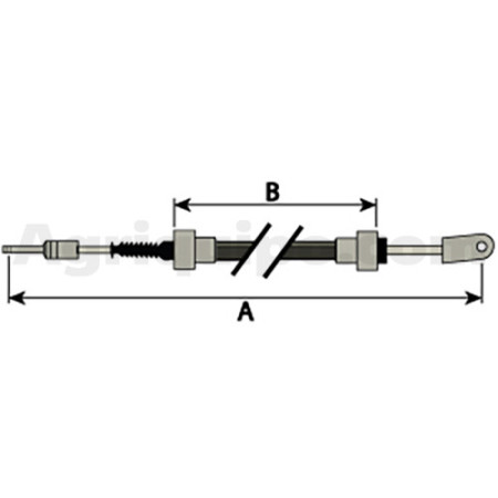 Cable embrague | Case-IH 2