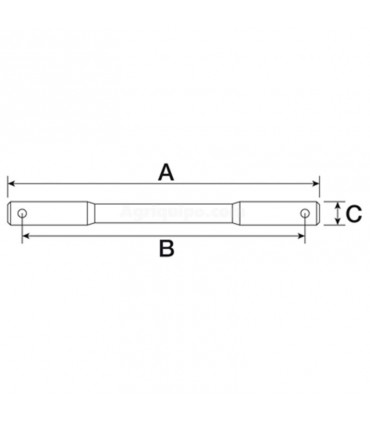 Eje Flexible Control De Profundidad Ø28mm, 510mm Para Tractor John Deere