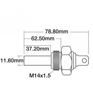 Termistor Para Tractor Case, Deutz, Fendt