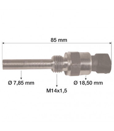 Sensor De Temperatura M14 X 1.5 - L 85 MM Para Tractor John Deere