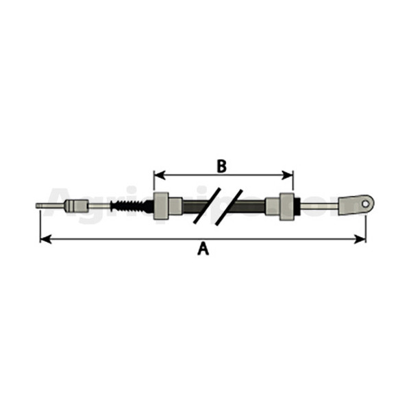 Cable embrague | Case-IH