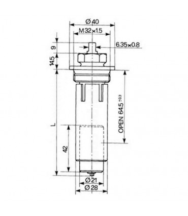 Interruptor De Nivel De Aceite Para Tractor Fiat