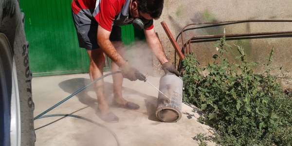 Mantenimiento del filtro del aire para tractores
