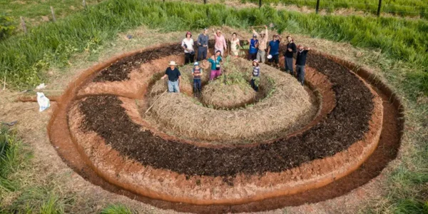 ¿Qué es un huerto circular?